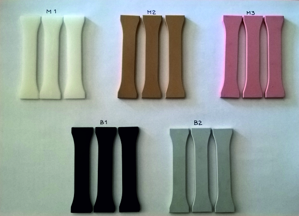 Mechanical test samples